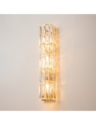 Maytoni Facet Kinkiet/Ścienna 3xE14 60W Złoty MOD094WL-03G