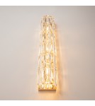 Glamour wall lamps - Maytoni Facet Wall lamp/wall lamp 3xE14 60W Gold MOD094WL-03G - product 4