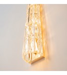Glamour wall lamps - Maytoni Facet Wall lamp/wall lamp 3xE14 60W Gold MOD094WL-03G - product 7
