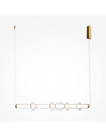 Maytoni Cosmo Lampa Wisząca Nowoczesna LED 39W 4800lm 3000K Mosiądz MOD210PL-L39BS3K