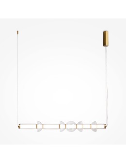 Maytoni Cosmo Modern LED Pendant Lamp 39W 4800lm 3000K Brass MOD210PL-L39BS3K.
