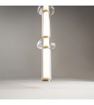 Pendant lamps over the island - Maytoni Cosmo Modern LED Pendant Lamp 39W 4800lm 3000K Brass MOD210PL-L39BS3K. - product 9