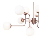 Lampy wiszące kule - Maytoni Erich 12xE14 40W żyrandol MOD221-PL-12-G mosiądz - produkt 3