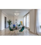 Ceiling lamps with crystals - Maytoni Basfor 3xE14 60W chandelier DIA100-CL-03-N antique nickel - product 2