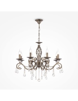 Maytoni Grace 8xE14 60W chandelier RC247-PL-08-R brass - product 2