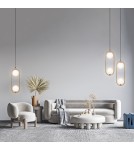 Pendant lamps spheres - Maytoni Ring Pendant Lamp 2xG9 25W Brass MOD013PL-02BS1 - product 2