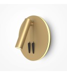 Reading wall lamps - Maytoni Ios 176 LED Wall Mount 6.9W 3032K 689lm Gold Matte C176-WL-01-6W-MG - product 9