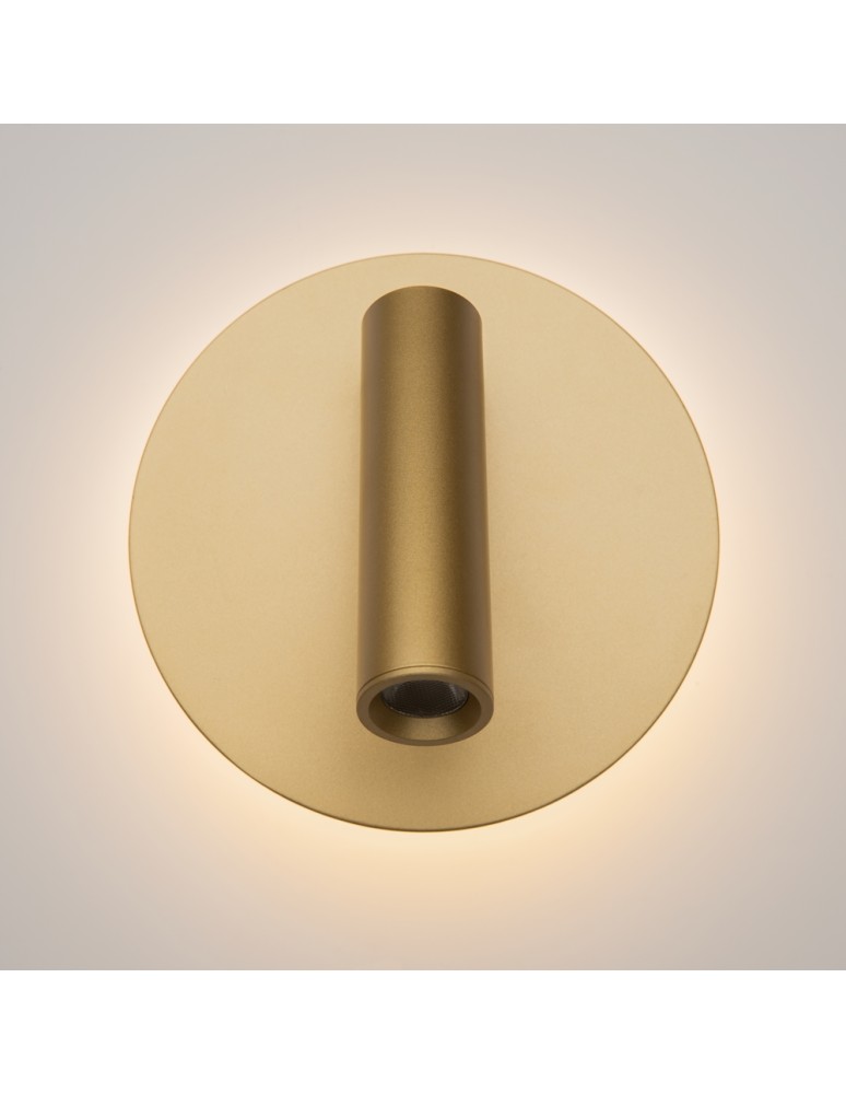 Kinkiety do czytania - Maytoni Ios 176 Ścienna LED 6.9W 3032K 689lm Złoty Matowy C176-WL-01-6W-MG - produkt kolory-swiatla.pl 4