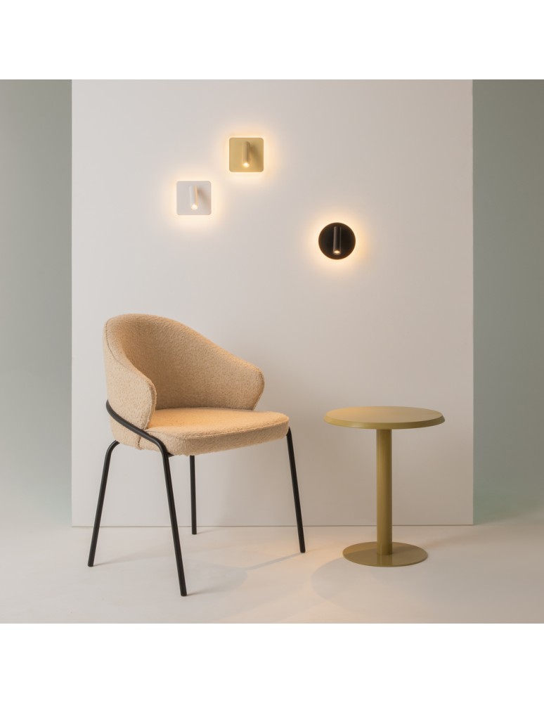 Reading wall lamps - Maytoni Ios 176 LED Wall Mount 6.9W 3032K 689lm Gold Matte C176-WL-01-6W-MG - product kolory-swiatla.pl 3