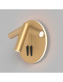 Maytoni Ios 176 Ścienna LED 6.9W 3032K 689lm Złoty Matowy C176-WL-01-6W-MG - produkt 2