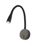 Light Prestige Kinkiet Roli czarny LED LP-2107/1W BK