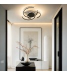 Light Prestige Plafon Spider 51 cm czarny LED CCT LP-1255/1C 51 BK Light Prestige Plafon Spider 51 cm czarny LED CCT LP-1255/1C 51 BK