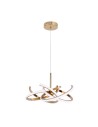 View Light Prestige Lampa wisząca Spider 48 cm złota LED CCT LP-1225/1P 48 GD