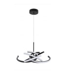 Light Prestige Lampa wisząca Spider 58 cm czarna LED CCT LP-1225/1P 58 BK