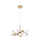 Light Prestige Lampa wisząca Spider 58 cm złota LED CCT LP-1225/1P 58 GD Light Prestige Lampa wisząca Spider 58 cm złota LED CCT LP-1225/1P 58 GD