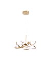 View Light Prestige Lampa wisząca Spider 58 cm złota LED CCT LP-1225/1P 58 GD