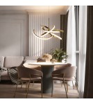 Light Prestige Lampa wisząca Spider 58 cm złota LED CCT LP-1225/1P 58 GD Light Prestige Lampa wisząca Spider 58 cm złota LED CCT LP-1225/1P 58 GD