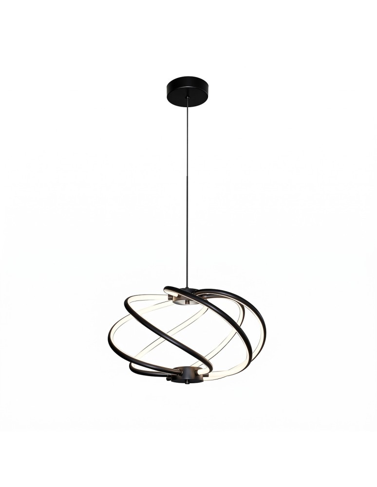 Light Prestige Lampa wisząca Kandor czarna LED CCT LP-1425/1P BK Light Prestige Lampa wisząca Kandor czarna LED CCT LP-1425/1P BK