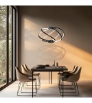 Light Prestige Lampa wisząca Kandor czarna LED CCT LP-1425/1P BK Light Prestige Lampa wisząca Kandor czarna LED CCT LP-1425/1P BK