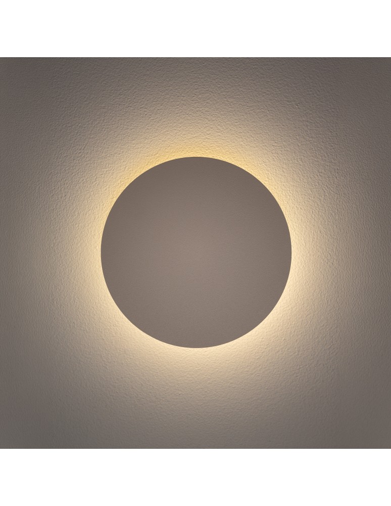 Nowodvorski RING LED S Ścienna/Kinkiet Kinkiet/Ścienna LED zintegrowany  3000K Beżowy 12656