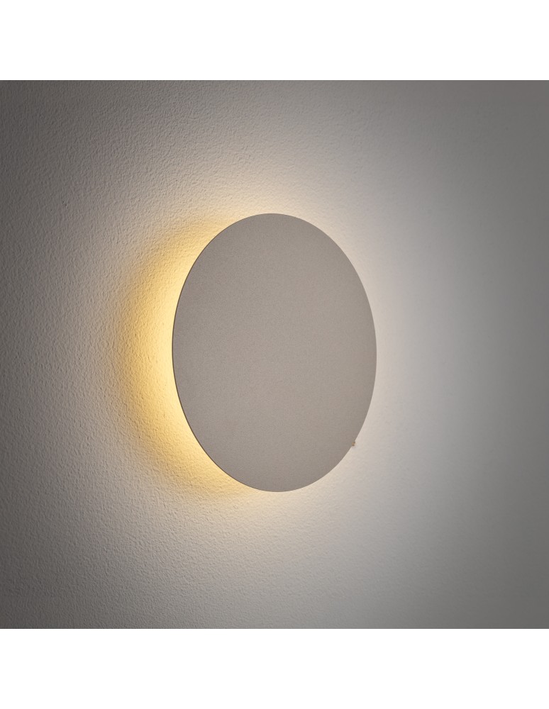 Nowodvorski RING LED S Ścienna/Kinkiet Kinkiet/Ścienna LED zintegrowany  3000K Beżowy 12656