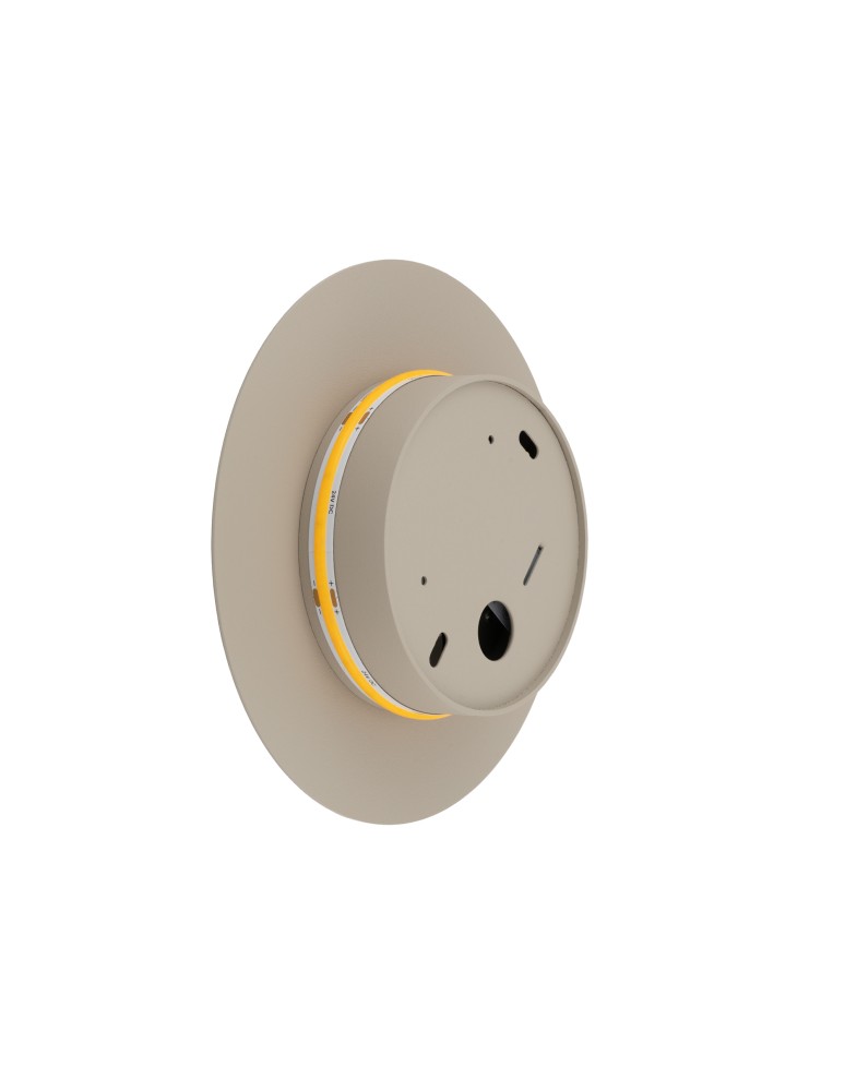 Nowodvorski RING LED S Ścienna/Kinkiet Kinkiet/Ścienna LED zintegrowany  3000K Beżowy 12656