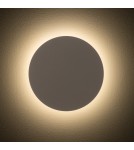 Nowodvorski RING LED M Ścienna/Kinkiet Kinkiet/Ścienna LED zintegrowany  3000K Beżowy 12655