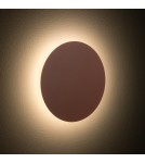 Nowodvorski RING LED M Ścienna/Kinkiet Kinkiet/Ścienna LED zintegrowany  3000K Terakota 12658