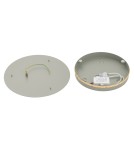 Nowodvorski RING LED M Ścienna/Kinkiet Kinkiet/Ścienna LED zintegrowany 3000K Szałwiowy 12662 Nowodvorski RING LED M Ścienna/Kinkiet Kinkiet/Ścienna LED zintegrowany 3000K Szałwiowy 12662