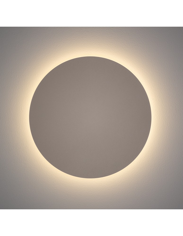 Nowodvorski RING LED L Ścienna/Kinkiet Kinkiet/Ścienna LED zintegrowany  3000K Beżowy 12654