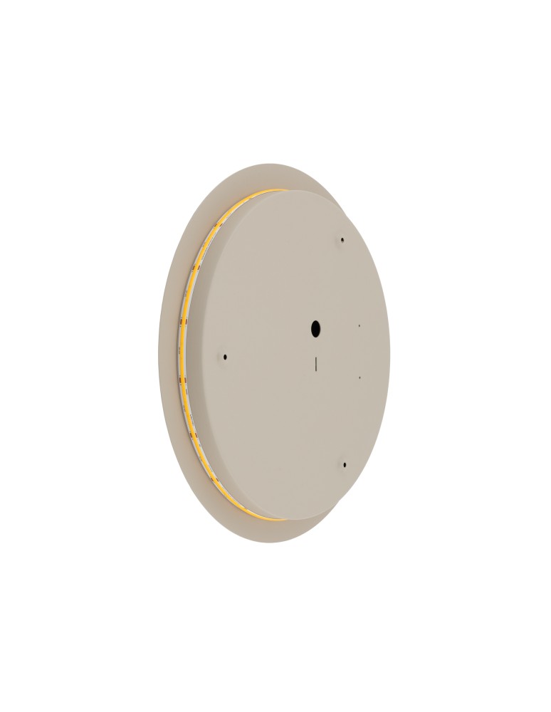 Nowodvorski RING LED L Ścienna/Kinkiet Kinkiet/Ścienna LED zintegrowany  3000K Beżowy 12654