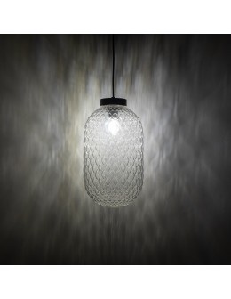 Nowodvorski MALINDI A Lampa Sufitowa Wisząca E14  Transparentny Beżowy 12254 - produkt 2