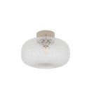 Nowodvorski MALINDI B Lampa Sufitowa Sufitowa E14  Transparentny Beżowy 12255