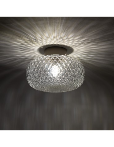 Nowodvorski MALINDI B Lampa Sufitowa Sufitowa E14 Transparentny Beżowy 12255 - produkt 2