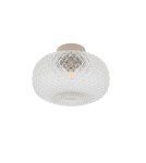 Nowodvorski MALINDI B Lampa Sufitowa Sufitowa E14  Transparentny Beżowy 12255