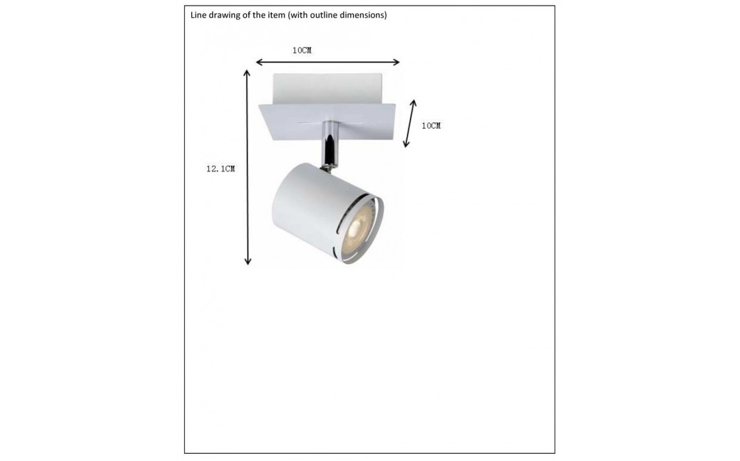 Lucide RILOU Spot LED 4,5W 26994/05/31