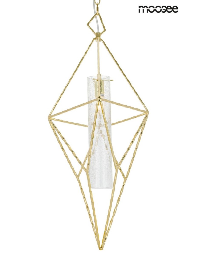 Moosee MOOSEE lampa wisząca HAVANA M - złota (MSE010100129)