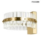 Moosee MOOSEE lampa ścienna SATURNUS WALL złota - LED, kryształ, stal szczotkowana (MSE01040015) Moosee MOOSEE lampa ścienna SATURNUS WALL złota - LED, kryształ, stal szczotkowana (MSE01040015)