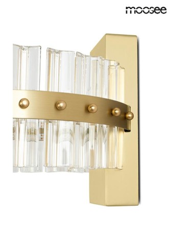 Moosee MOOSEE SATURNUS WALL lamp gold - LED, crystal, brushed steel (MSE01040015) - product 2