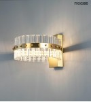 Moosee MOOSEE lampa ścienna SATURNUS WALL złota - LED, kryształ, stal szczotkowana (MSE01040015) Moosee MOOSEE lampa ścienna SATURNUS WALL złota - LED, kryształ, stal szczotkowana (MSE01040015)