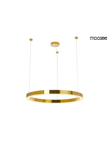 Moosee MOOSEE RING LUXURY 90 gold pendant lamp - LED, chrome gold (MSE010100190)
