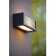 Lucide DIMO IP54 E27 10.8/11/25 Black 27853/01/30 Wall lamp