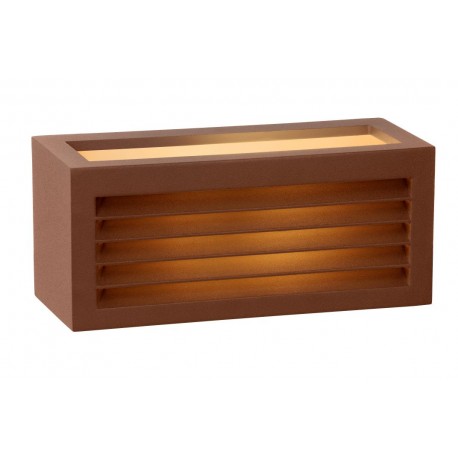 Lucide DIMO IP54 E27 10.8/11/25 Rust 27853/01/97 Wall lamp