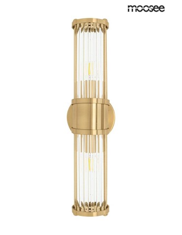 Moosee MOOSEE lampa ścienna PILAR TWIN złota (MSE010400193)