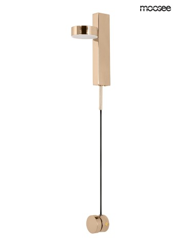 Moosee MOOSEE lampa ścienna CLARID GOLD złota (MSE010400206)