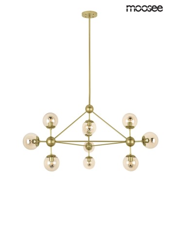 Moosee MOOSEE ASTRIFERO 10 gold / amber pendant lamp (MSE010100182) - product 2