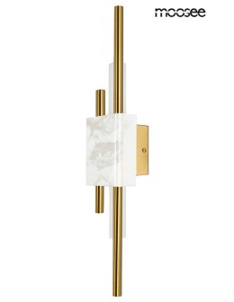 MOOSEE wall lamp EVANS white / gold (MSE010100282)