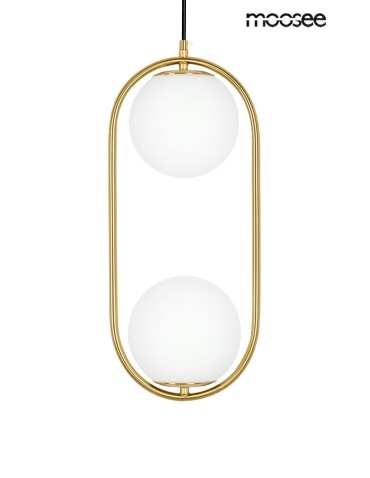 MOOSEE lampa wisząca AURELIA TWIN złota (MSE010100303)