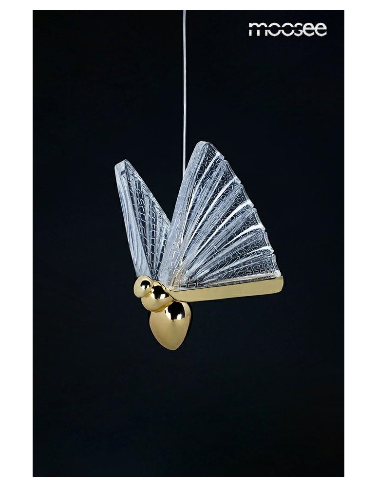 MOOSEE lampa wisząca BUTTERFLY S złota (MSE010100321) MOOSEE lampa wisząca BUTTERFLY S złota (MSE010100321)