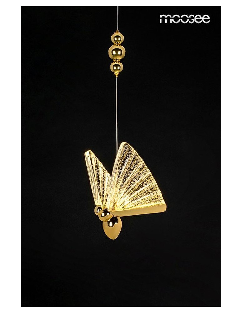 MOOSEE lampa wisząca BUTTERFLY S złota (MSE010100321) MOOSEE lampa wisząca BUTTERFLY S złota (MSE010100321)